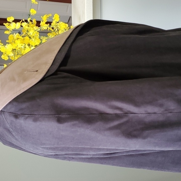 Trench coat with zip out lining  BY Gllery size med. Black/tan. Big pock… - Picture 5 of 14